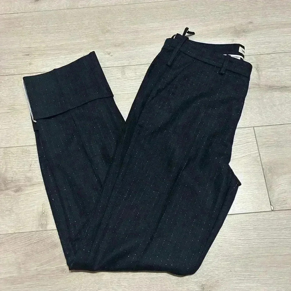 BNWT Zadig & Voltaire Pist Bi Straith  Wool-Blend Pants size M - Picture 6 of 9